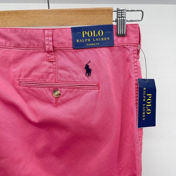 Polo Ralph Lauren Classic Fit Shorts 10” Mens 50B Nantucket Red Big & Tall - Picture 4 of 6